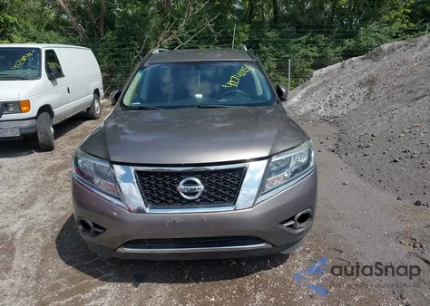 2014 Nissan Pathfinder Sv из США, поврежденный, VIN 5N1AR2MN5EC657311